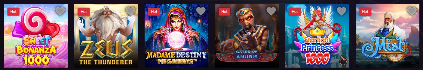 HUGO CASINO GAMES